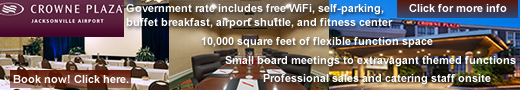 Book now at Crowne Plaza Jacksonville Airport. Click to book!